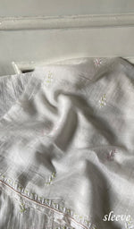 Load image into Gallery viewer, Rashi Women's Lakhnavi Handcrafted Mul Chanderi Unstitched Kurta And Dupatta Set - HONC0343184
