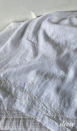 Load image into Gallery viewer, Women's Lakhnavi Handcrafted Mul Chanderi Unstitched Kurta And Dupatta Set - HONC0321756
