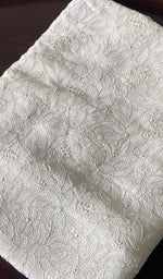将图像加载到图库查看器中， Women's Lakhnavi Handcrafted Viscose  Georgette Chikankari Kurti Fabric - HONC0343102