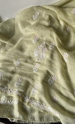 Load image into Gallery viewer, Women&#39;s Lakhnavi Handcrafted Mul Chanderi UnStitched Kurta And Dupatta Set - HONC0318527
