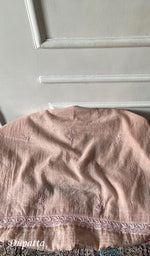 将图像加载到图库查看器中， Women's Lakhnavi Handcrafted Mul Chanderi Unstitched Kurta And Dupatta Set - HONC0344198
