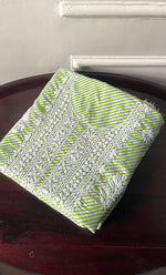 Load image into Gallery viewer, Shumaira Women's Lakhnavi Handcrafted Cotton Chikankari Unstitched Kurti Fabric - HONC0326386