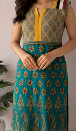 Cotton Chikankari Stitched Kurti Nc4980