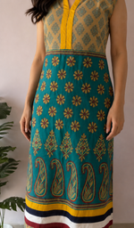 Cotton Chikankari Stitched Kurti Nc4980
