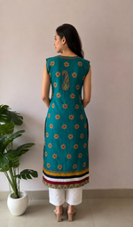 Cotton Chikankari Stitched Kurti Nc4980