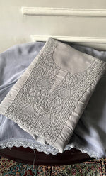 Load image into Gallery viewer, Women's Lakhnavi Handcrafted Unstitched Cotton Chikankari Suit Material - HONC0329386