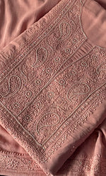 Load image into Gallery viewer, Women's Lakhnavi Handcrafted Cotton Kurta Dupatta set - HONC0101895