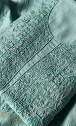 将图像加载到图库查看器中， Women&#39;s Lakhnavi Handcrafted Maheshwari Mul Chanderi Kurta And Dupatta Set- HONC0266164
