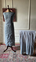 将图像加载到图库查看器中， Women's Lakhnavi Handcrafted Unstitched Cotton Chikankari Kurta Dupatta Set - HONC0362877