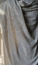 Load image into Gallery viewer, Women&#39;s Lakhnavi Handcrafted Pure Silk Georgette Chikankari - HONC0232425
