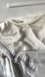 将图像加载到图库查看器中， Titli Women's Lakhnavi Handcrafted Unstitchd Mul Chanderi Kurta And Dupatta Set - HONC0330017