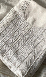 Load image into Gallery viewer, Women's Lakhnavi Handcrafted Chanderi Silk Unstitched Kurta And Dupatta Set - HONC0327486