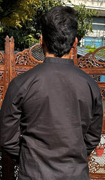 Load image into Gallery viewer, Men's Lucknowi Handcrafted Cotton Chikankari Kurta - HONC0341885