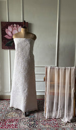Load image into Gallery viewer, Women's Lakhnavi Handcrafted Unstitched Cotton Chikankari Suit Material - HONC0348581