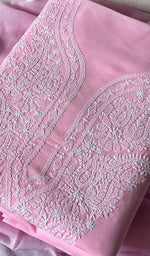 Load image into Gallery viewer, Women&#39;s Lakhnavi Handcrafted Cotton Chikankari Suit Material - HONC0232452
