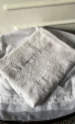 Load image into Gallery viewer, Laila Women's Lucknowi Handcrafted Faux-Georgette Chikankari Suit Material - HONC0319925