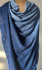 Load image into Gallery viewer, Women&#39;s Lakhnavi Handcrafted Viscose Georgette Chikankari Saree - HONC0271083

