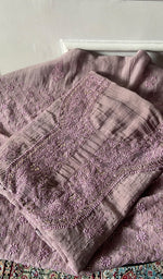 Load image into Gallery viewer, Women's Lakhnavi Handcrafted Mul Chanderi Unstitched Kurta And Dupatta Set - HONC0320358