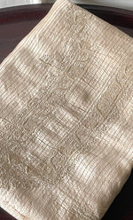 将图像加载到图库查看器中， Lucknowi Handcrafted Munga Silk Chikankari Unstitched Men&#39;s Kurta Fabric - HONC0282779
