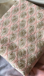 Load image into Gallery viewer, Nida Women&#39;s Lakhnavi Handcrafted Cotton Chikankari Suit Material - HONC0291803
