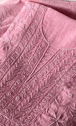 Load image into Gallery viewer, Women&#39;s Lakhnavi Handcrafted Mul Chanderi Unstitched Kurta And Dupatta Set - HONC0280849
