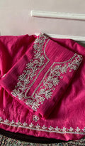 Nyla Women's Lakhnavi Handcrafted Mul Chanderi Unstitched Chikankari Kurta and Dupatta Set
- HONC0352599