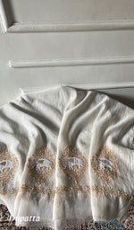 Load image into Gallery viewer, Haathi Women's Lakhnavi Handcrafted Mul Chanderi Unstitched Kurta And Dupatta Set - HONC0317803