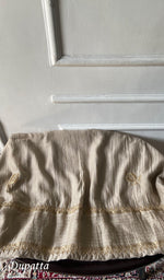 Load image into Gallery viewer, Mahira Women's Lakhnavi Handcrafted Mul Chanderi Unstitched Chikankari Full Suit - HONC0355231
