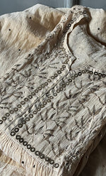 将图像加载到图库查看器中， Women&#39;s Lakhnavi Handcrafted Tissue Chanderi Semi-Stitched Kurta And Dupatta Set - HONC0313000
