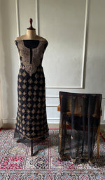 Load image into Gallery viewer, Lucknowi Handcrafted Faux-Georgette Chikankari Suit Material - HONC0347515
