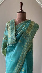 Saree on the mannequin, upper half