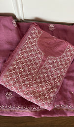 Folded wine mul chanderi kurta, second view