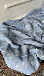 Load image into Gallery viewer, Gala and front panel worked in do taar and teen taar chikankari