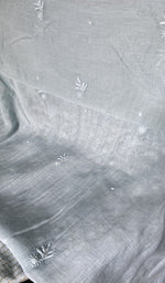 将图像加载到图库查看器中， Dupatta in pure mul chanderi