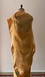 Close on the body of the saree