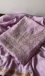 The folded set again, gala and placket in view