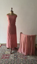 The set on the mannequin with its dupatta beside it