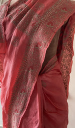Saree on the mannequin, upper half
