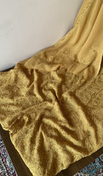 Front panel worked with beads, sequins and cutdana