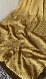 Beads, sequins and cutdana along the panel