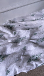 Gala and front placket, do taar and teen taar chikankari with haath ki jaali on semi