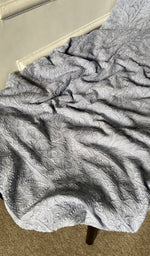 Gala and front placket, fine resham jaaldar chikankari with chhadi allover resham ch