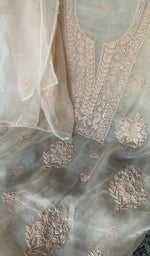 Daman and hem of the kurta