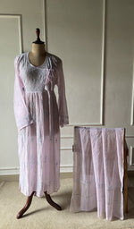 The set on the mannequin with its dupatta beside it