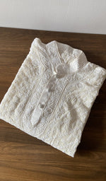 Back of the kurta piece