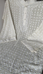 Kurta front laid out flat