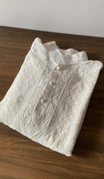 Daman and hem of the kurta