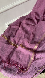 Gala and front placket, badla work and mukaish work