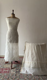 The set on the mannequin with its dupatta beside it