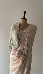 The drape from below the waist